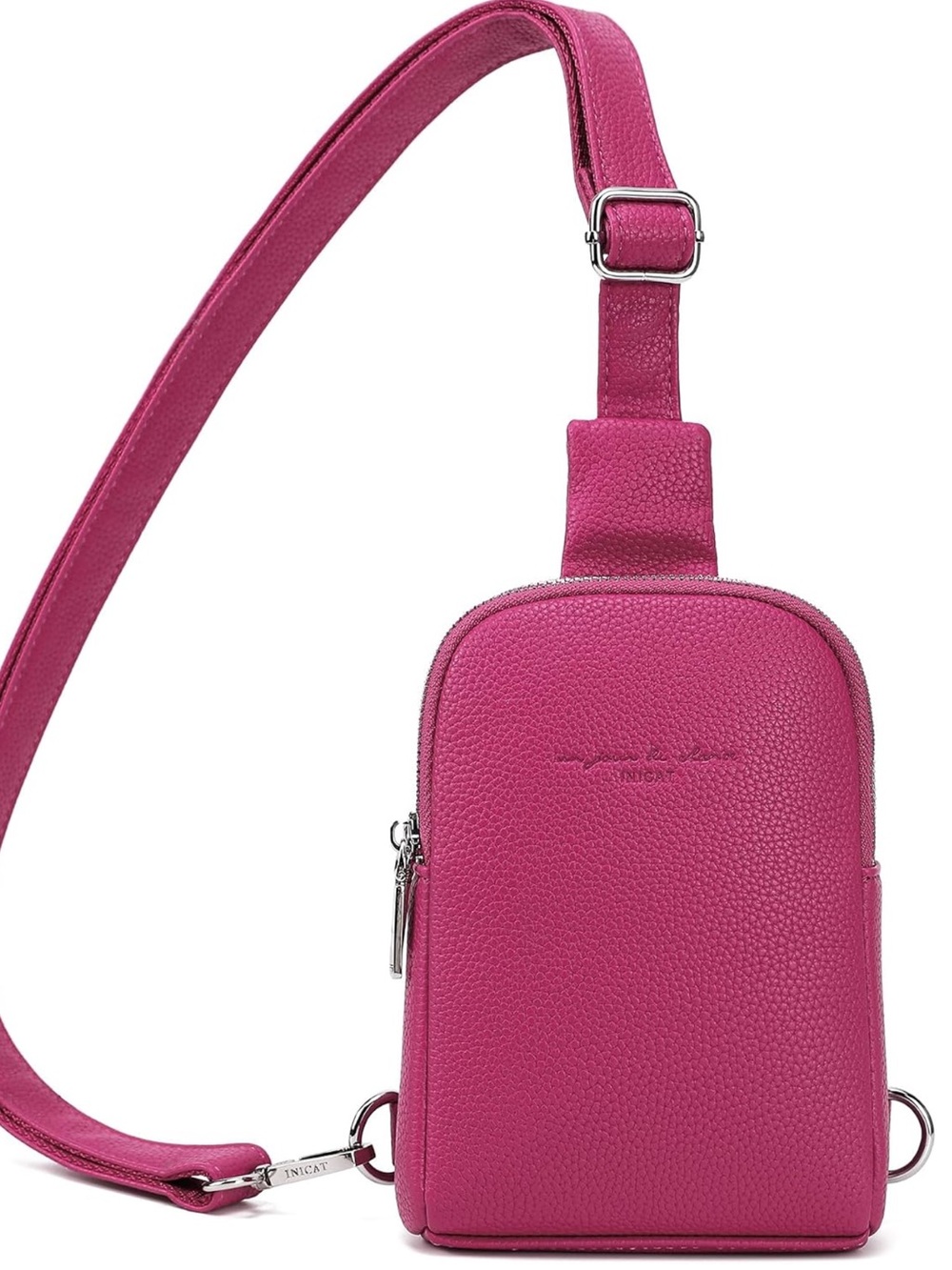 INICAT Small Crossbody Bag - Hot Pink